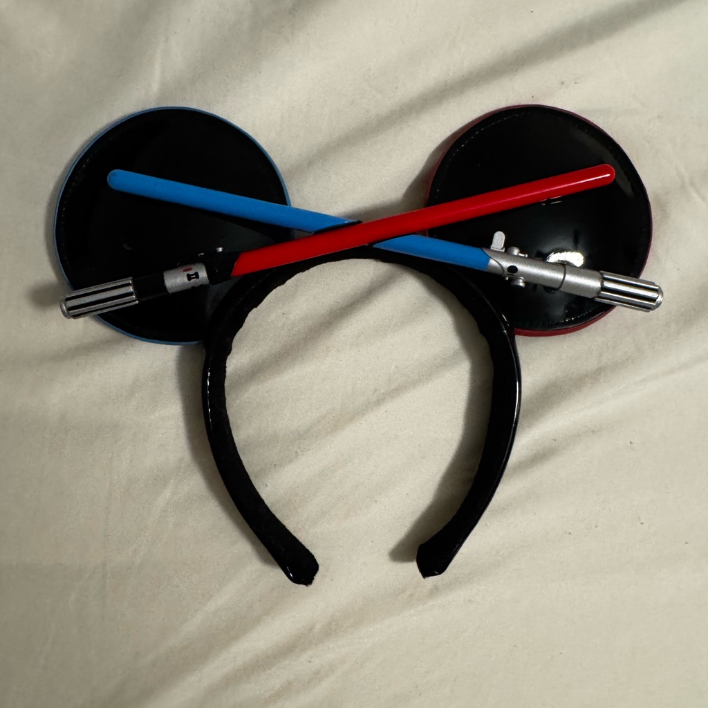 Star Wars Lightsaber Mouse Ears Headband